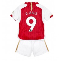 Dres Arsenal Gabriel Jesus #9 Domaci za djecu 2023-24 Kratak Rukav (+ kratke hlače)
